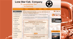 Desktop Screenshot of lone-star.at